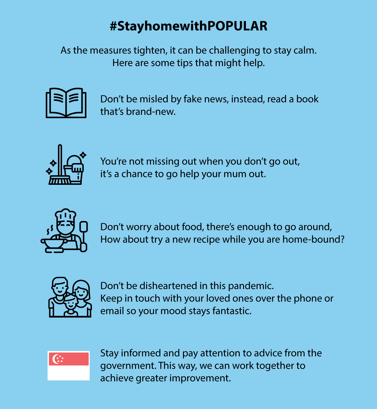 StayHome with POPULAR