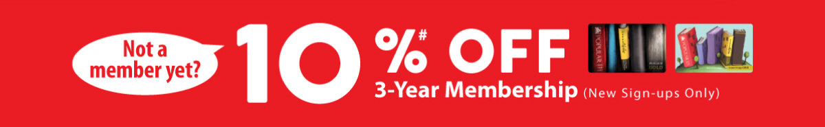 10% Off 3-Year Membership
