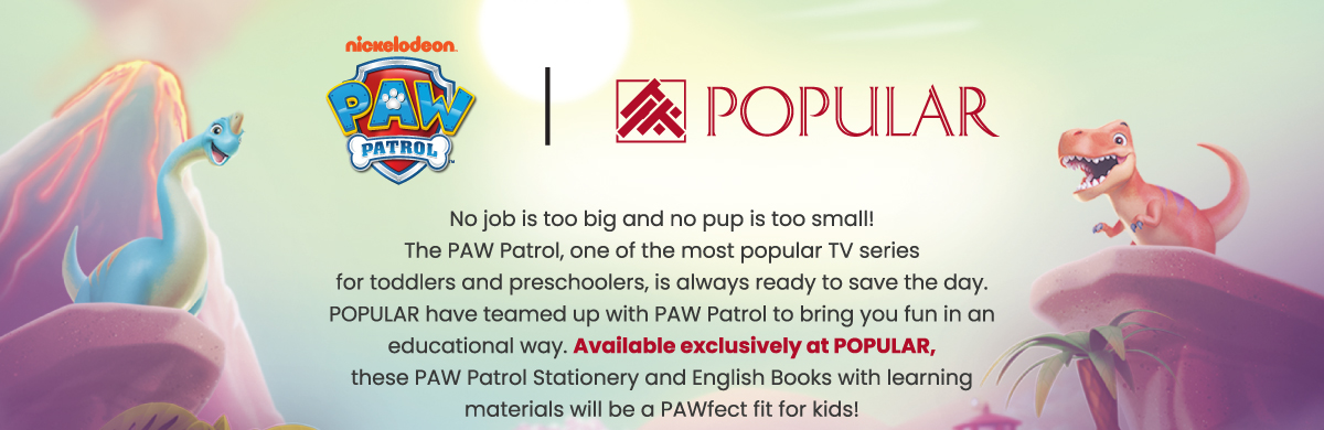 POPULAR Exclusive - Paw Patrol Books & Stationery