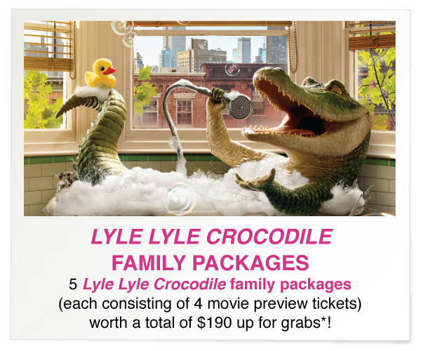 Lyle Lyle Crocodile Family Packages