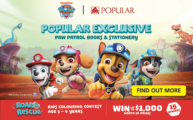 POPULAR Exclusive - PAW Patrol Books & Stationery