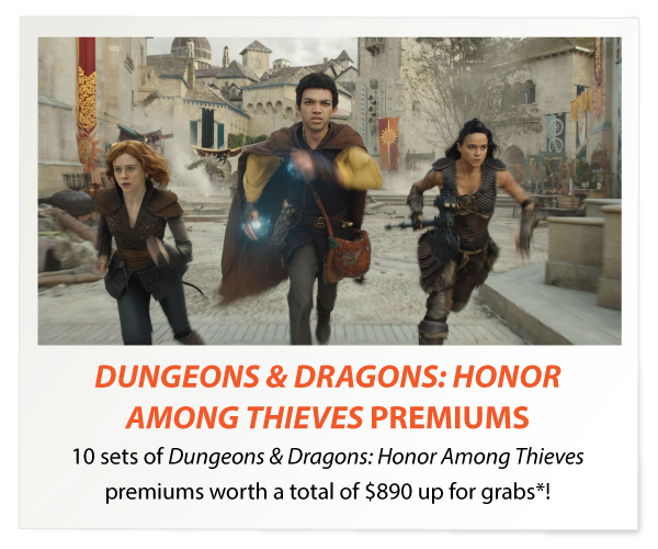 Dungeons & Dragons: Honor Among Thieves Premiums