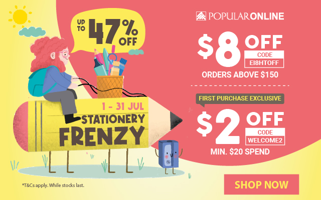 POPULAR Online Stationery Frenzy - Up to 47% Off