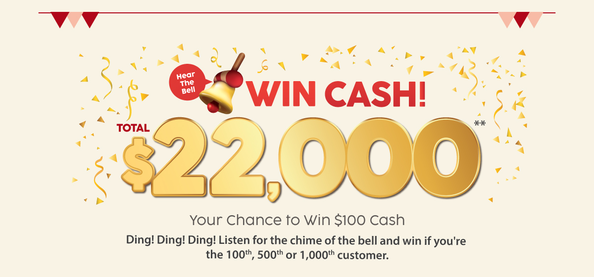 Win Cash! | Total $22,000